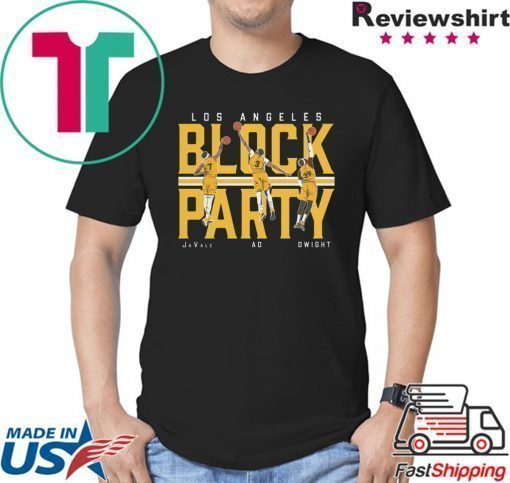 LA Block Party LA Basketball Shirt