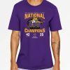 LSU Nationals Championship 2020 With Scores Shirt