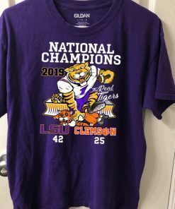 LSU Tigers College Football Playoff 2019 National Champions Classic T-Shirt