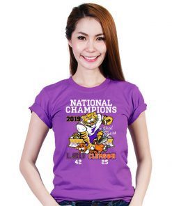 LSU Tigers College Football Playoff 2019 National Champions Official T-Shirts