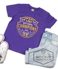 LSU Tigers Football Playoff 2019 National Champions T-Shirts