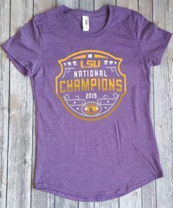 LSU Tigers Football Playoff 2019 National Champions T-Shirt