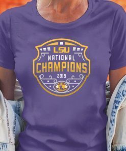LSU Tigers Football Playoff 2019 National Champions T-Shirts