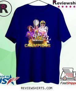 LSU Tigers champions shirt