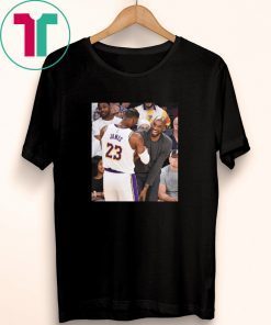 LeBron James and Kobe Bryant Shook Hands Shirt