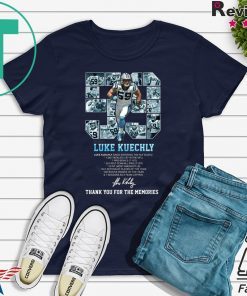 Luke Kuechly Thank You For The Memories Shirt