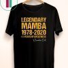 Mamba Out 1978 2020 41 Years Of Greatness Shirt