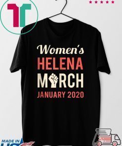 March For Women Helena MT January 2020 Feminist Rising T-Shirt