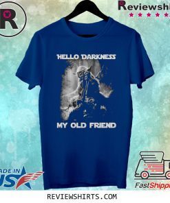 Master Yoda hello darkness my old friend shirt