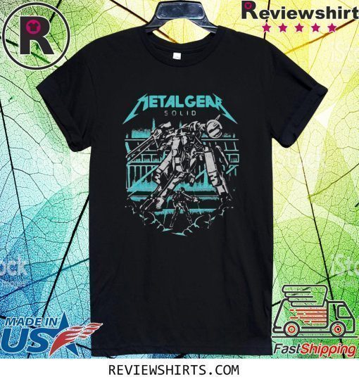 Metal Gear Solid Metallica Parody Shirt