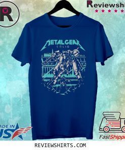 Metal Gear Solid Metallica Parody Shirt