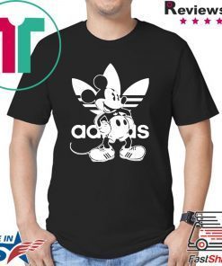 Mickey Adidas Funny Shirt