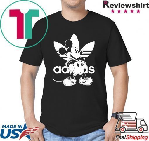 Mickey Adidas Funny Shirt