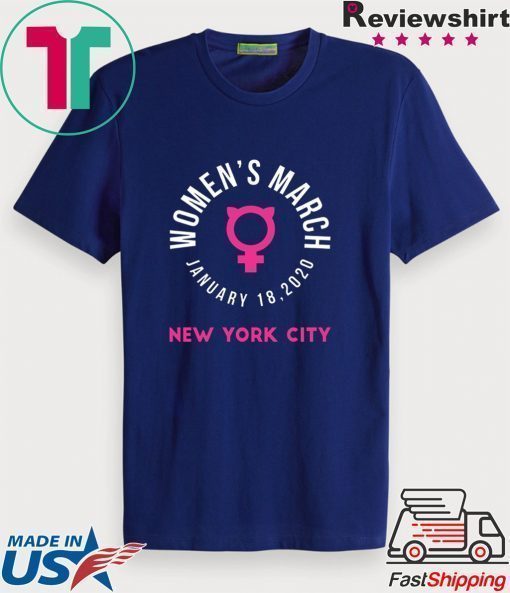 New York Women's March 2020 January Shirt