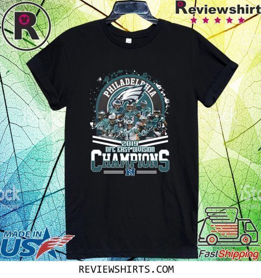 PHILADELPHIA EAGLES 2019 NFC EAST DIVISION CHAMPIONS SHIRT