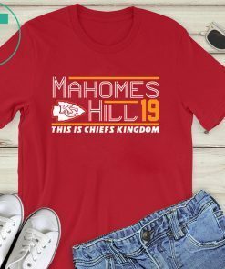 Patrick Mahomes Tyreek Hill 2020 T-Shirt KC Chiefs Pat Chiefs Kingdom