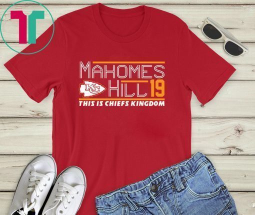 Patrick Mahomes Tyreek Hill 2020 T-Shirt KC Chiefs Pat Chiefs Kingdom