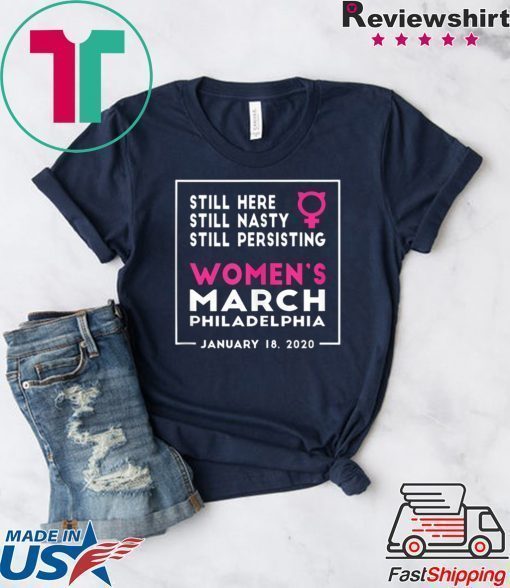 Philadelphia Women's March 2020 January Shirt