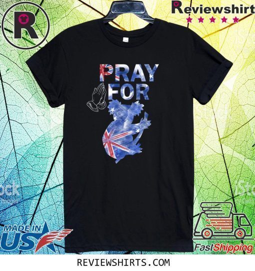 Pray for Australia Rain Save Koala Australian Animals People T-Shirt