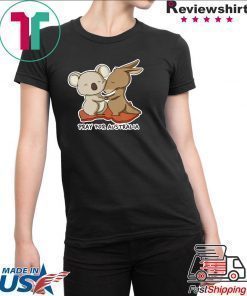 Pray for Australia Save Kangaroo and Koala Shirt