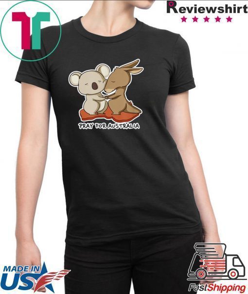 Pray for Australia Save Kangaroo and Koala Shirt