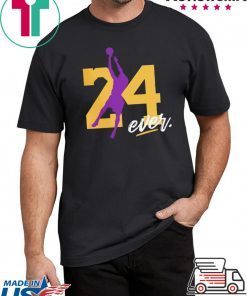 RIP KOBE BRYANT 24 FOREVER T-SHIRT