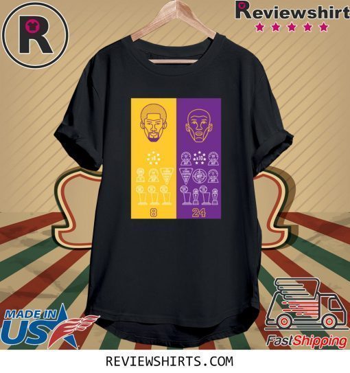 RIP Kobe Bryant 824 Achievements Shirt