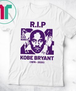 RIP Kobe Bryant Black Mamba Shirt