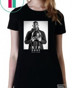 Rip-Kobe-Bryant Memorial Rest-in-Peace Mamba 24 Basketball Legend Tshirt