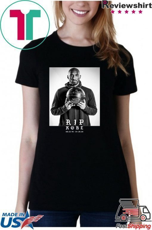 Rip-Kobe-Bryant Memorial Rest-in-Peace Mamba 24 Basketball Legend Tshirt