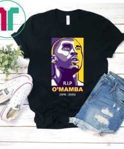 Rip Kobe Bryant T-Shirt RIP OMamba
