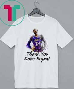 Rip Kobe Bryant Thank You T-Shirt