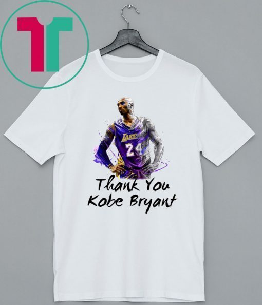 Rip Kobe Bryant Thank You T-Shirt