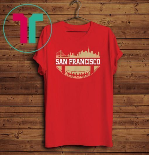 San Francisco Football The City Vintage Skyline Shirt