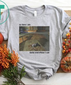 So Here I Am Doing Everything I Can Shirt