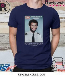TRANS AMERICAN AIRLINES ROGER MURDOCK COPILOT SHIRT