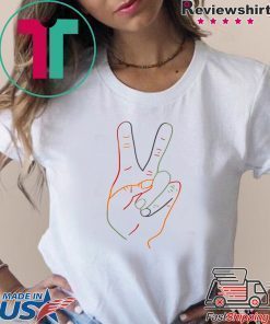 Timothee Chalamet - Peace Sign ShirtTimothee Chalamet - Peace Sign Shirt