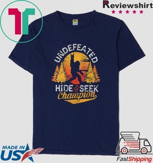 Undefeated Hide And Seek Champion Shirt