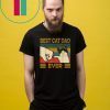 Vintage Best Cat Dad Ever Bump Fit T-Shirt