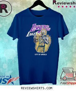 Warren Lotas Laker City Of Angels T-Shirt - Los Angeles Laker - Kobe B