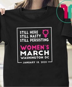 Washington DC Women's March January 2020 Shirt T-Shirt