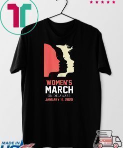 Women's March January 18, 2020 Delaware T-Shirt