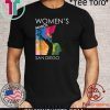 Women's Womens March Shirt SAN DIEGO 2020 T-Shirt
