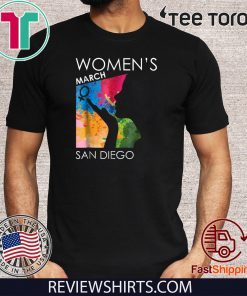 Women's Womens March Shirt SAN DIEGO 2020 T-Shirt