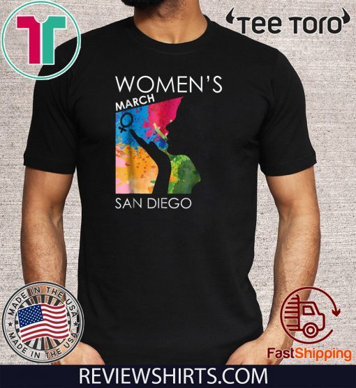 Women's Womens March Shirt SAN DIEGO 2020 T-Shirt