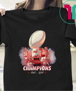 50 Years Kansas City Chiefs Champions 1969 – 2019 shirt