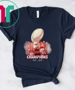 50 Years Kansas City Chiefs Champions 1969 – 2019 shirt