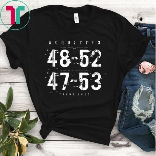 Acquitted Trump 2020 T-Shirt