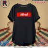 Alfred Red Box Logo Shirt