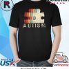 Autism Awareness Gift Vintage 70s 80s T-Shirt